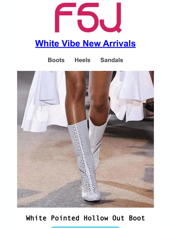 White Heat: FSJ's Footwear New Arrivals