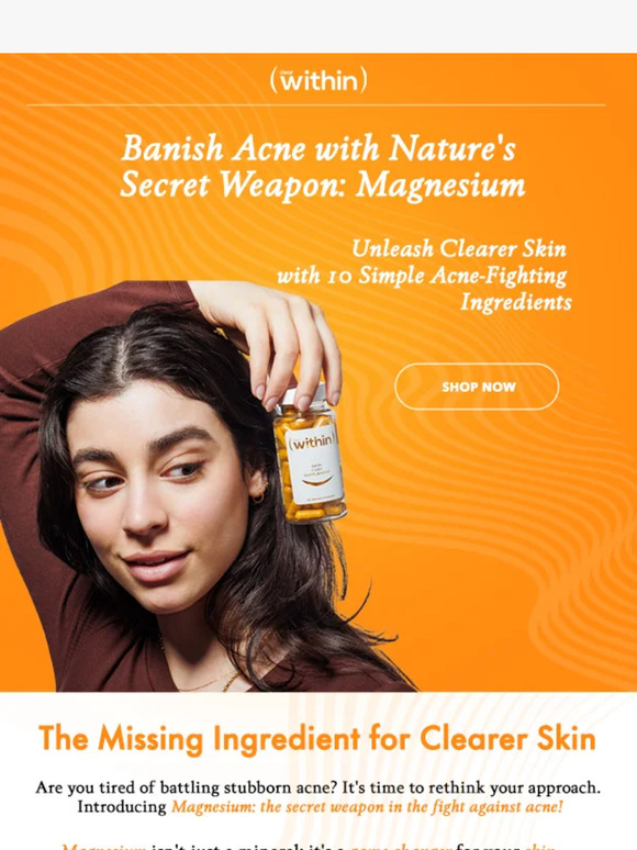 Acne’s Worst Enemy = Magnesium?