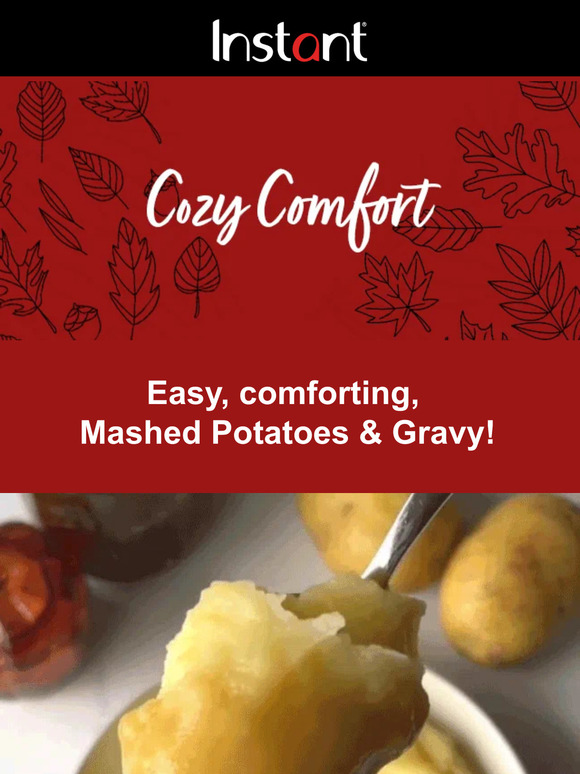 Instant Brands 🌟 Unveiling the ultimate mashed potatoes & gravy experience! 🥔 Milled