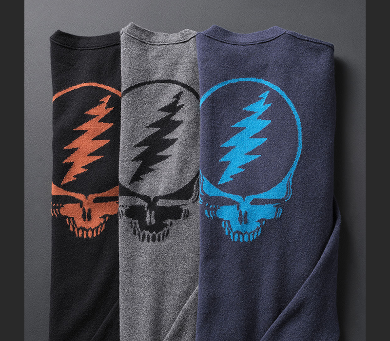 GRATEFUL DEAD RECYCLED CASHMERE SWEATER