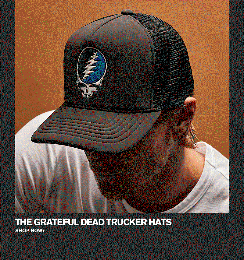 GRATEFUL DEAD EMBROIDERED TRUCKER