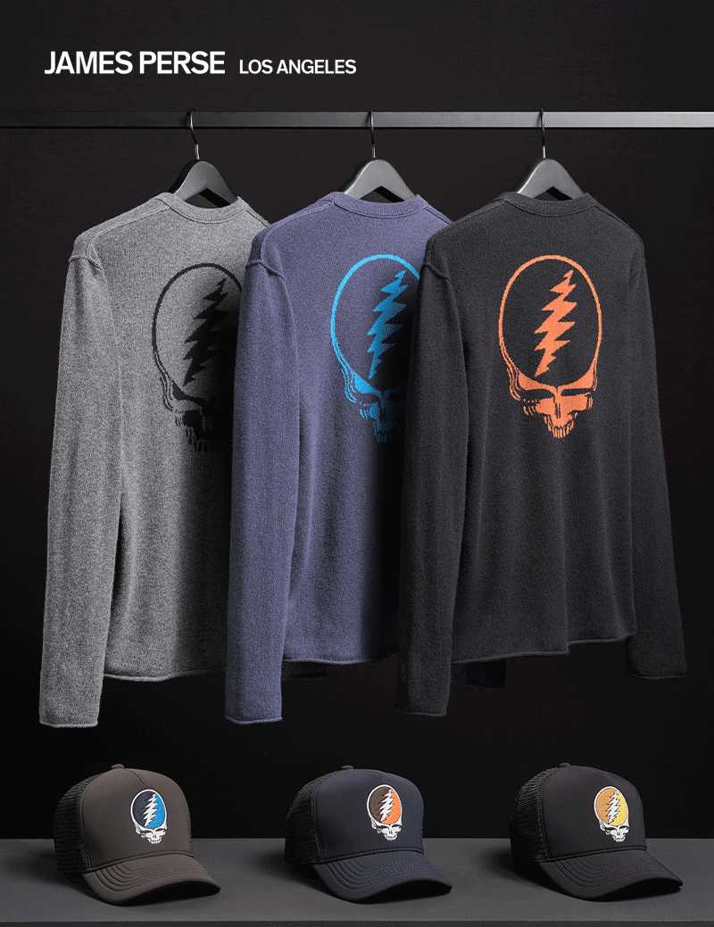 James Perse: The Grateful Dead Collection | Milled James Perse: The Grateful Dead Collection | Milled