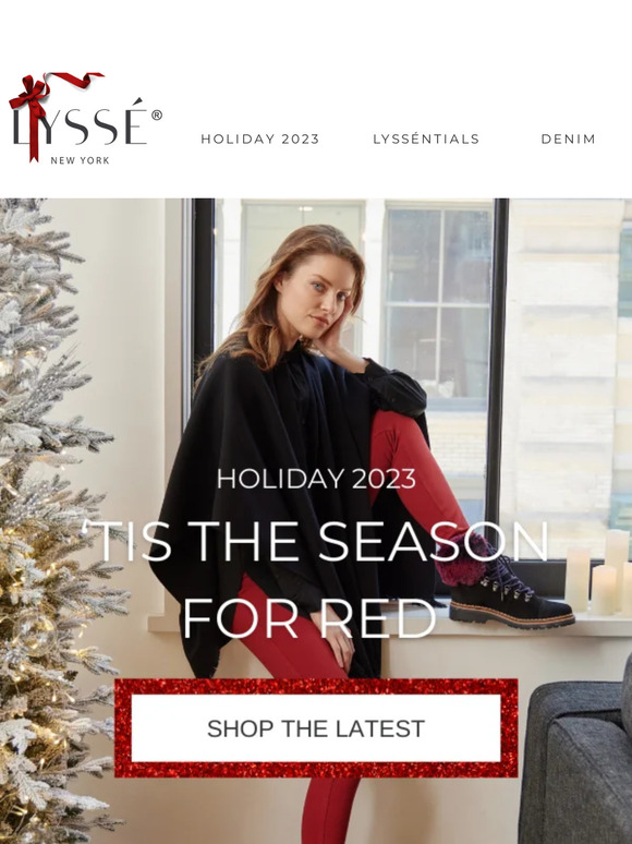 Red for the Holidays? Groundbreaking.