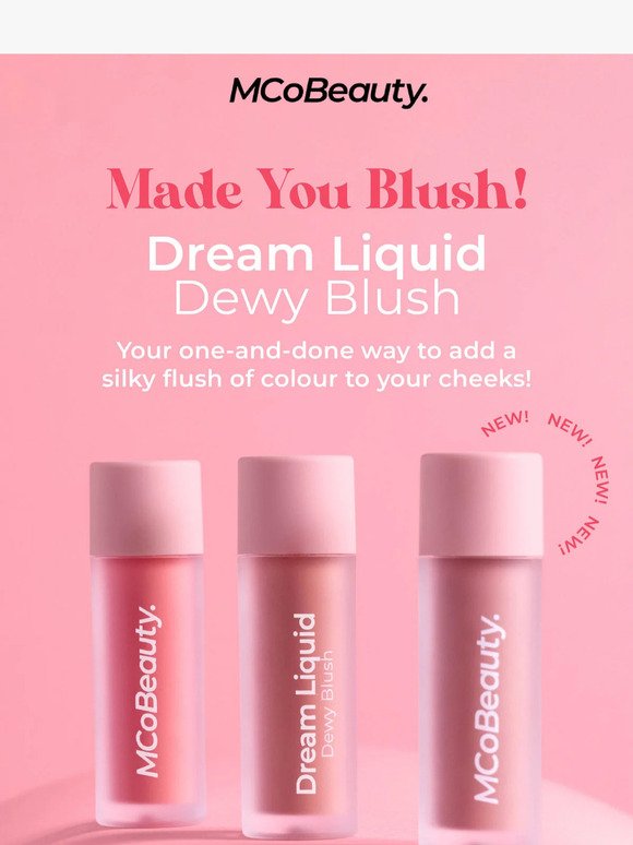 Hello NEW Dream Liquid Dewy Blush 💕