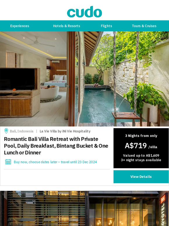 BALI VILLA OF THE MONTH! Plus Melbourne, Thailand & Vanuatu