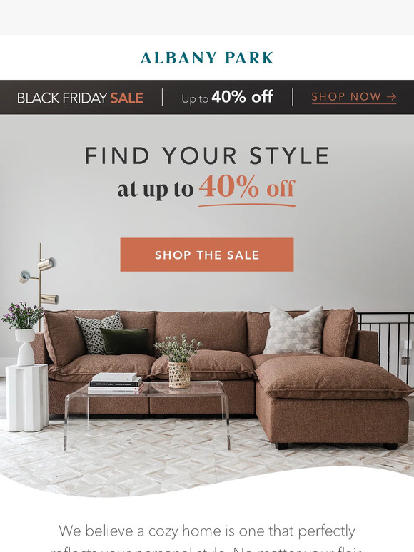 Albany Park Find your style this Black Friday 🖤 Milled