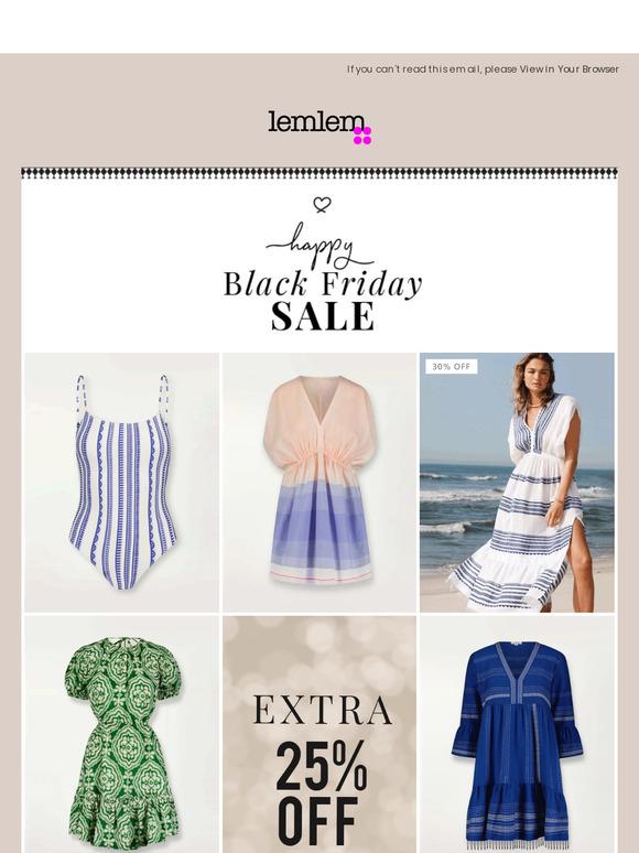 Our Black Friday Sale is on 🤍