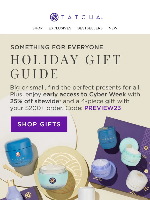 Tatcha Email Newsletters Shop Sales, Discounts, and Coupon Codes