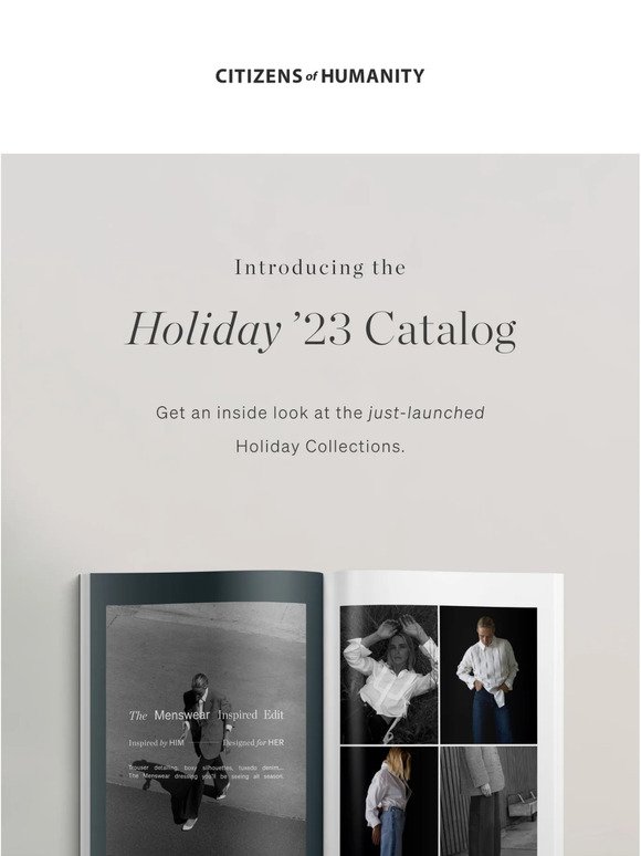 The Holiday Catalog Has Arrived