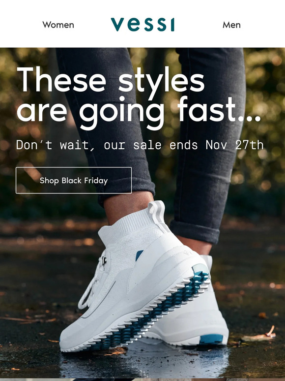 vessi black friday sale