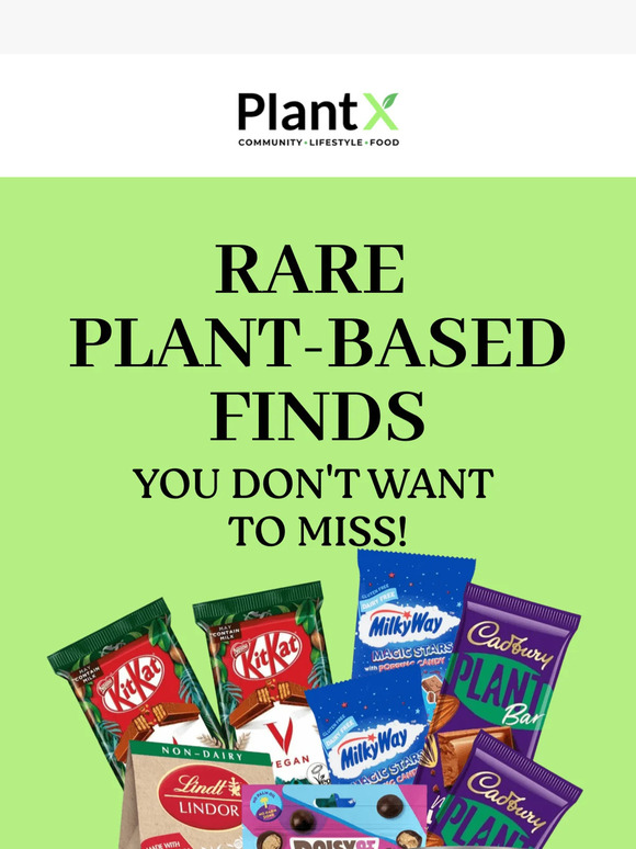Rare Plant-based Finds You Don't Want to Miss!