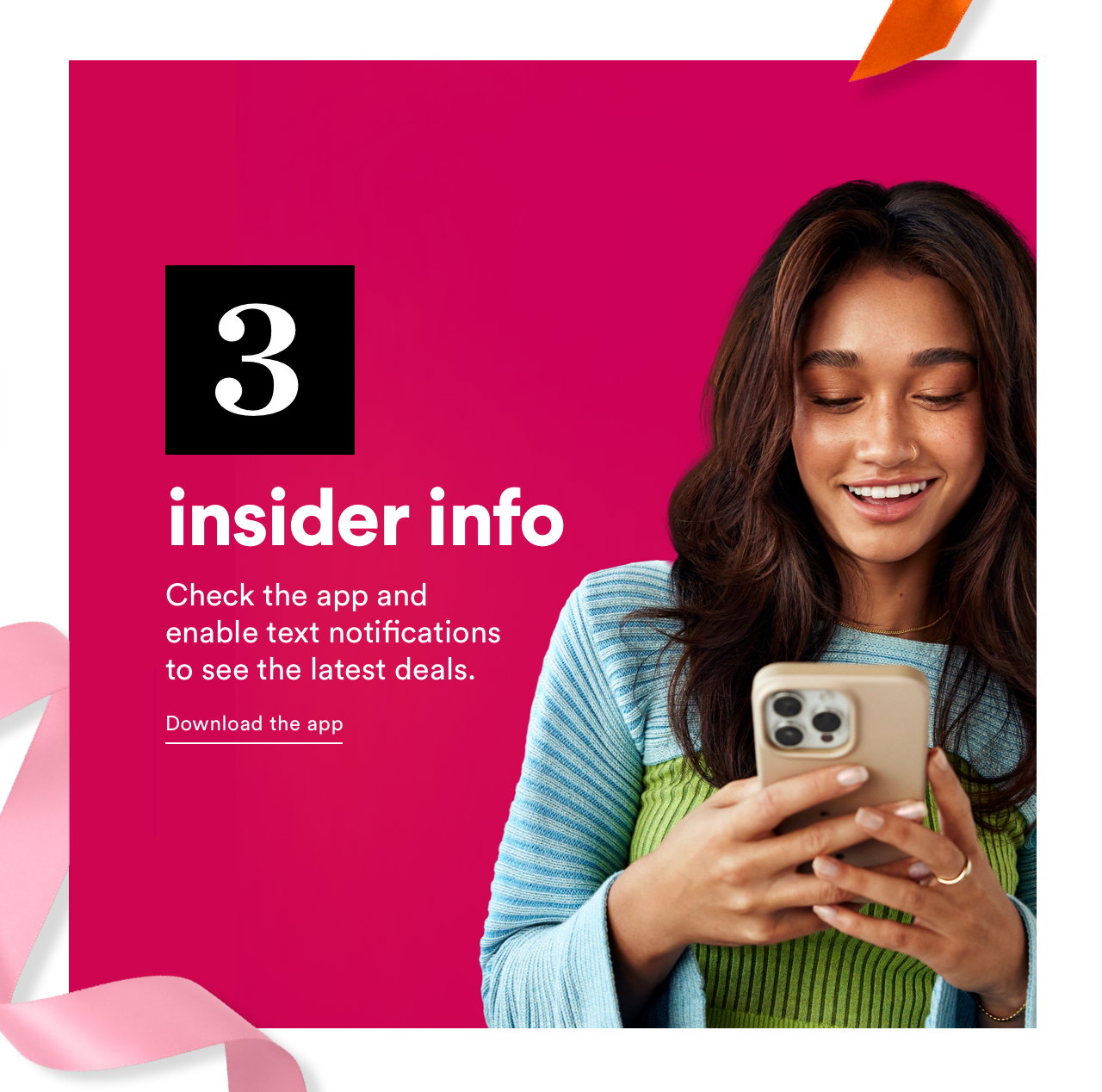 3. Insider Info | Download the App