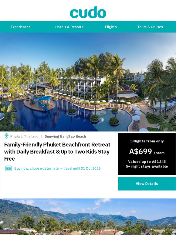 Thailand deals in Phuket, Koh Samui, Khao Lak & Bangkok