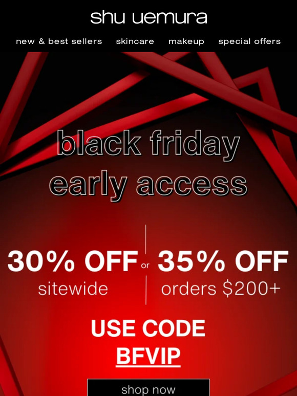 early access to black friday is here!
