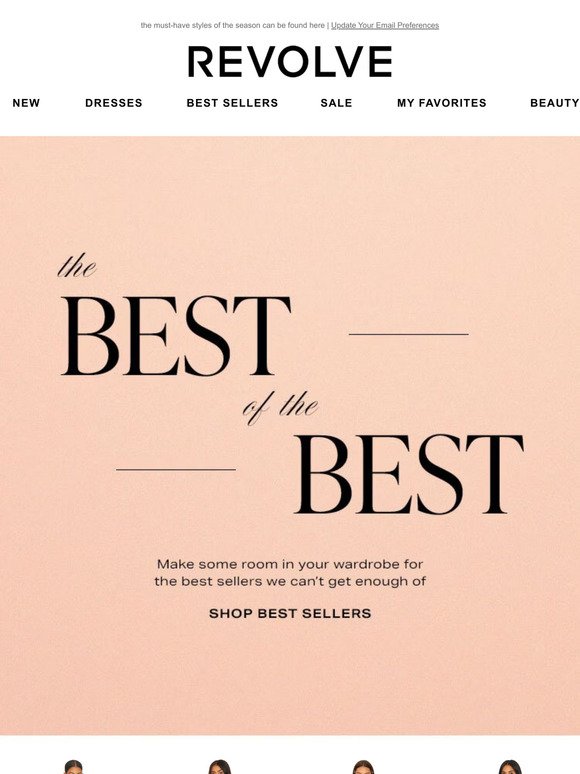 just for you: this season’s BEST
