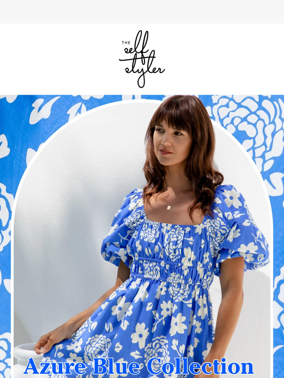 The Self Styler 💙OUR STUNNING AZURE COLLECTION IS HERE! Milled