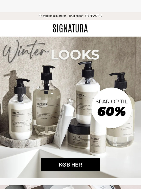 Winter Looks ❄️ Spar op til 60% | Tilbud udløber i dag