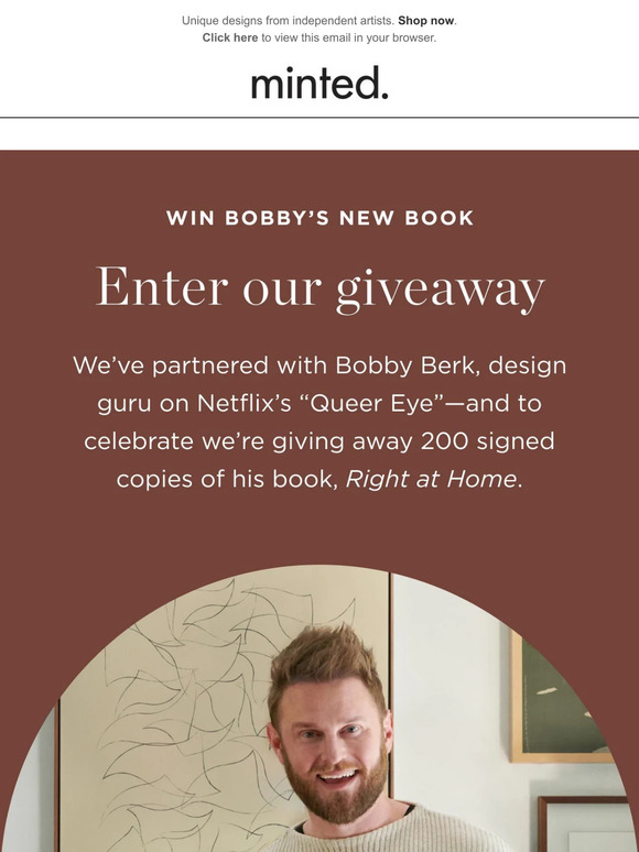 Win Bobby Berk’s new book