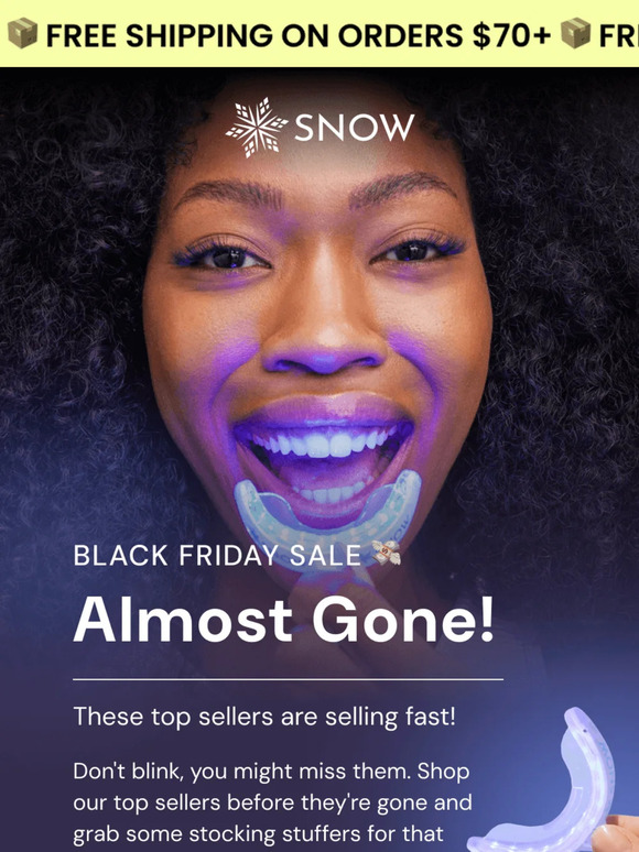 ATTN: Only a few left! 😱