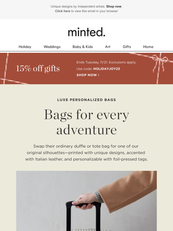 A luxe gift for the frequent travelers