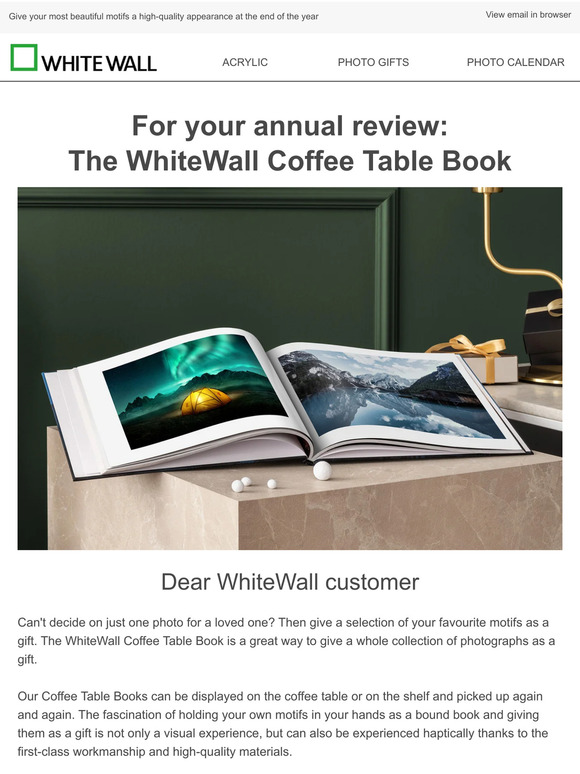 Whitewall UK More than just a photo book the WhiteWall photo book