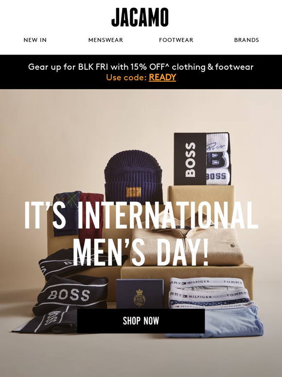 Happy International Men's Day!