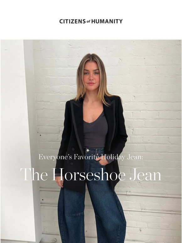 Everyone's Favorite Holiday Jean: The Horseshoe Jean