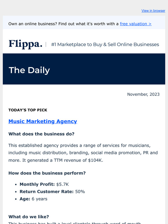 Music Sounds Better with this Biz