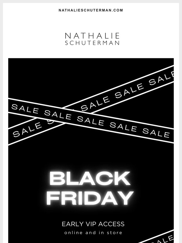 Black Friday Sale - Early VIP Access 🔥