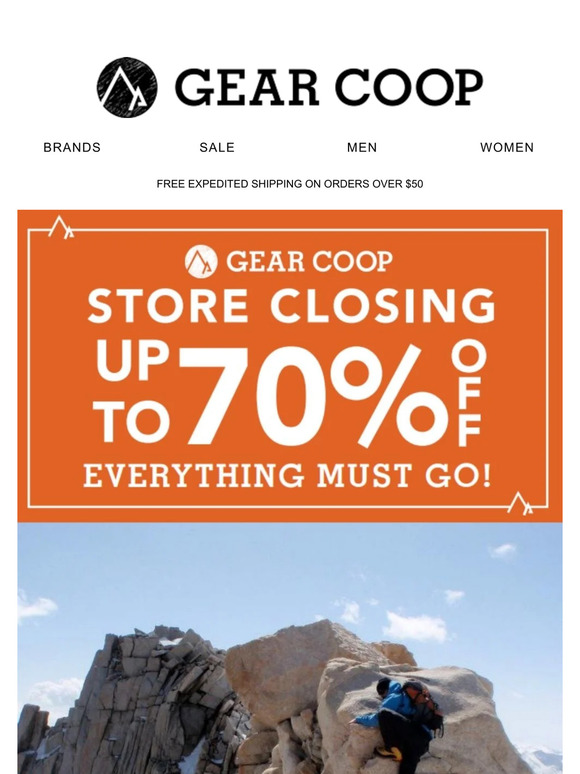 Store Closing, Everything Must Go