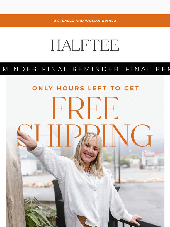 🚨 Final Reminder: Free Shipping is Waiting!