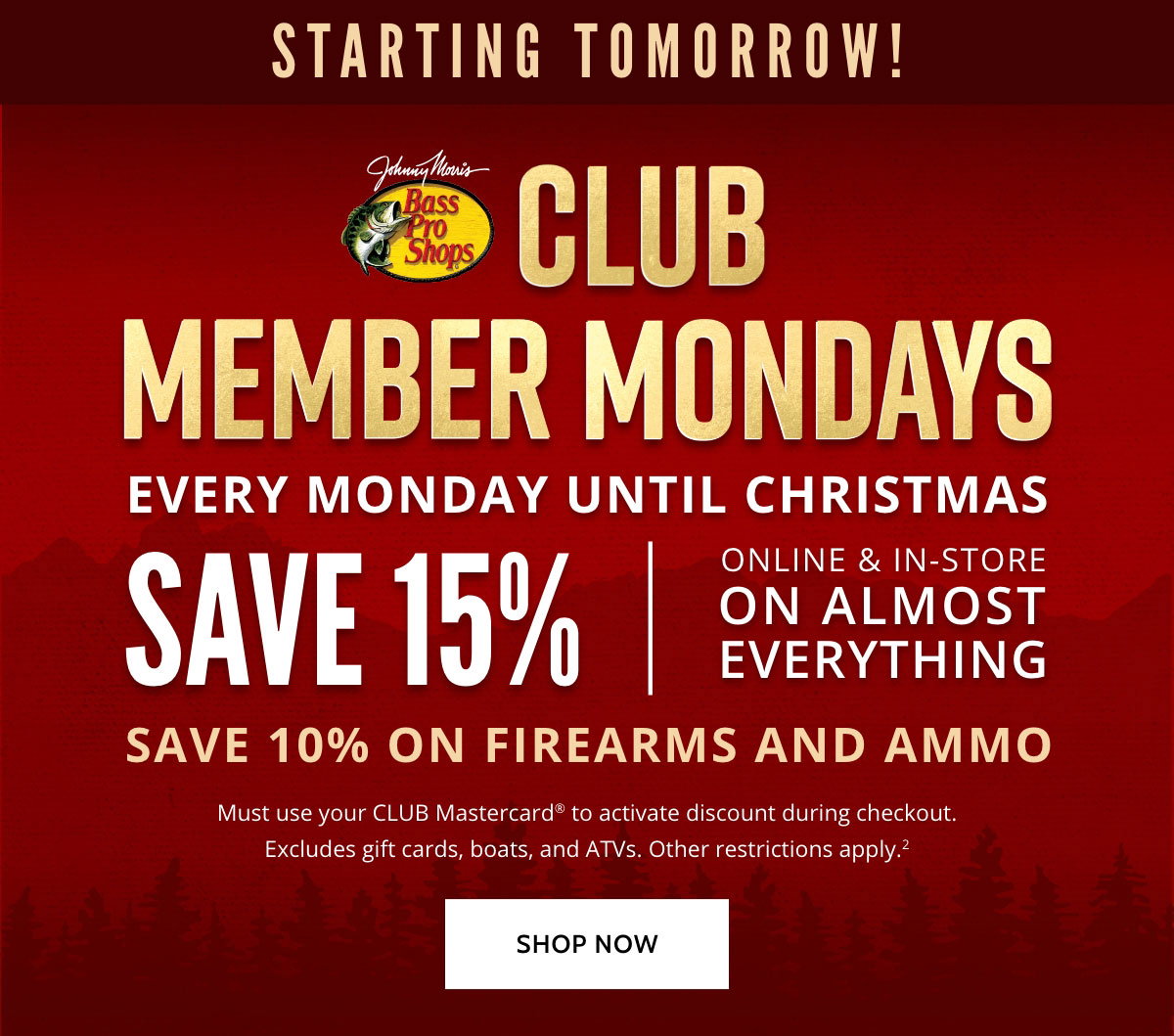 Bass Pro Shops: It's The Black Friday Week Sale Countdown!