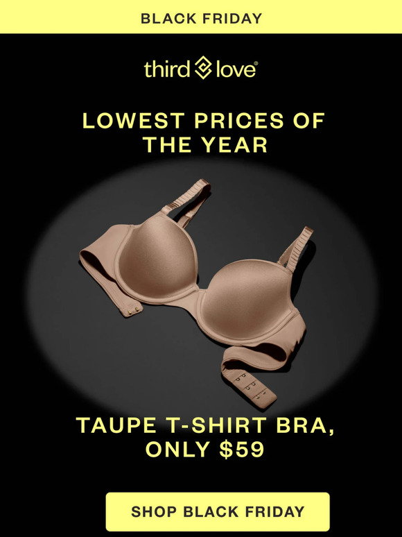 🎂 Birthday Deal: Get 2 Bestselling Bras for $99 at ThirdLove