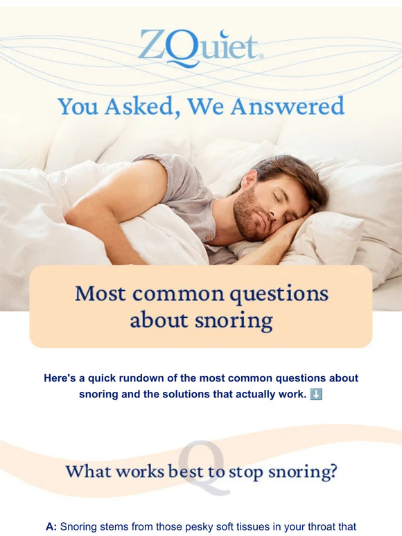 ❓ Your Sleep Questions Answered ❗