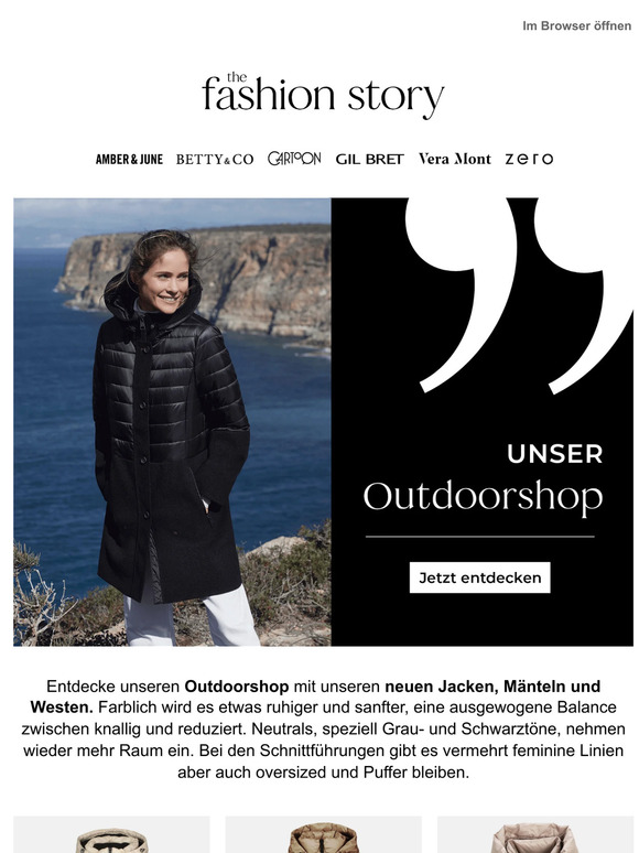 Neue Jacken & 20% Rabatt auf alles!
