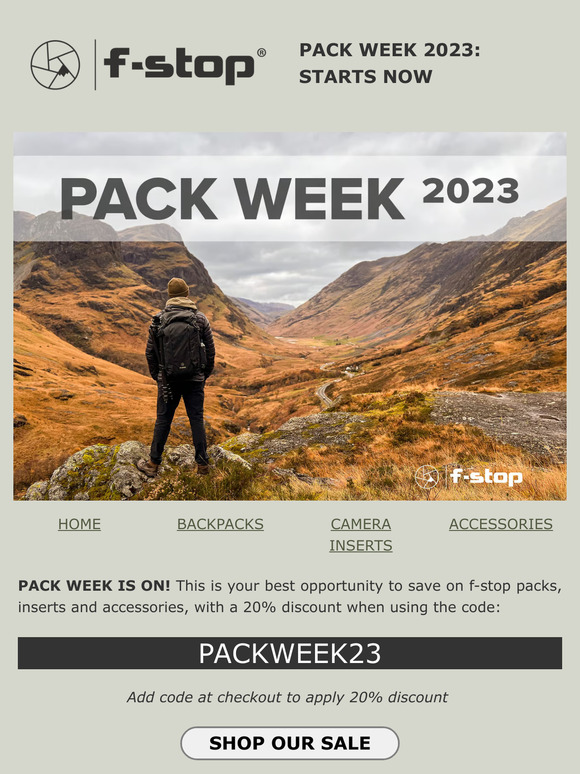 Pack Week Starts Now!