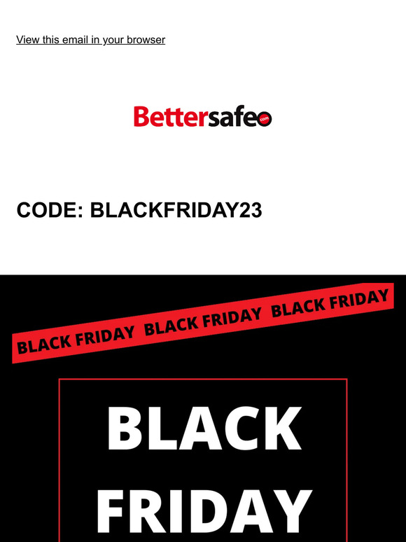BLACK FRIDAY SALE! Limited time only....