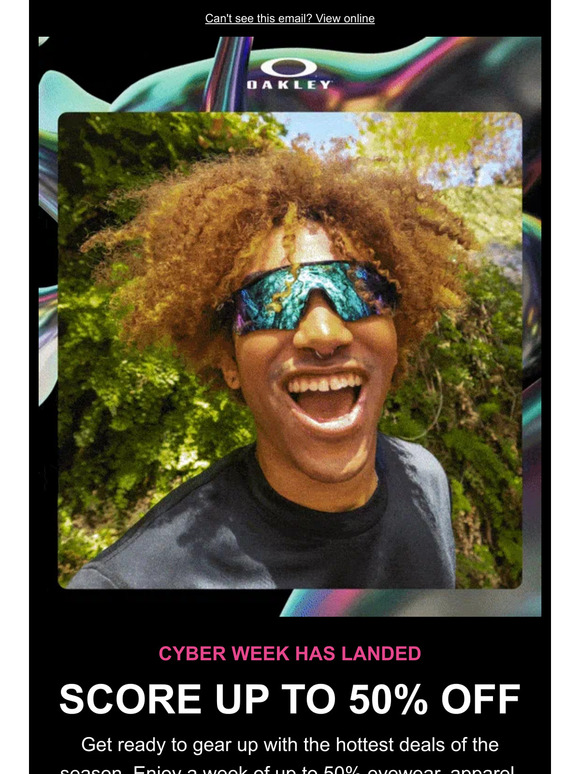 Oakley cyber monday store deals