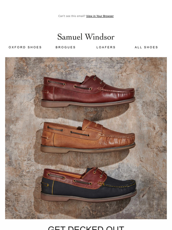 Samuel-Windsor: Upgrade Your Style Yacht-Style with Deck Shoes | Milled