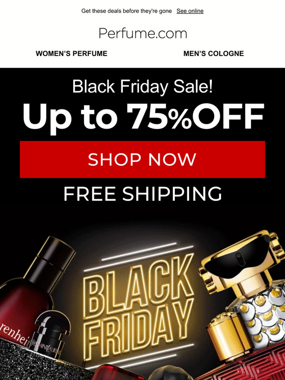 Black Friday Sale, Details Inside