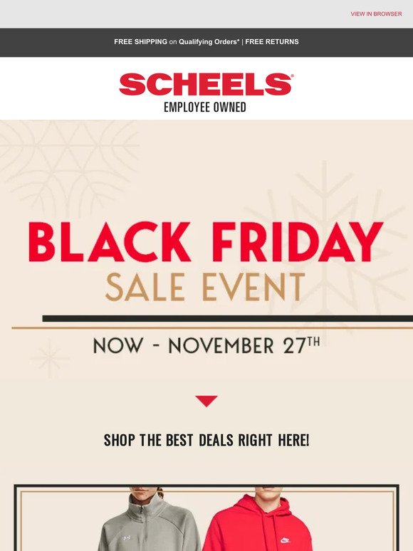 Scheels Black Friday Sale Event Save Big! Milled