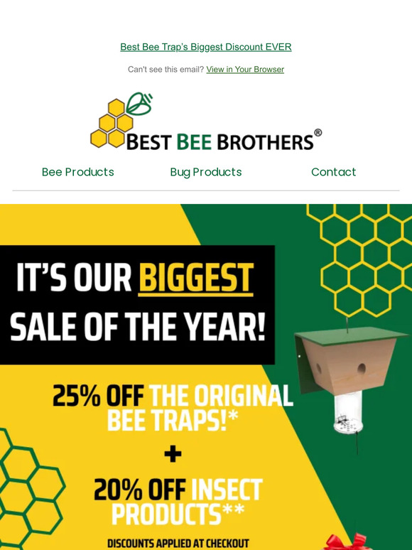 Best Bee Brothers We Went All Out This Year! Wanna see? > Milled