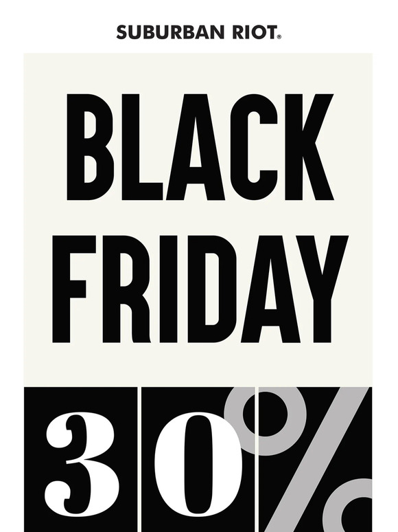 Black Friday! Statewide Sale