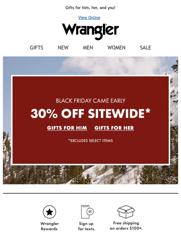 Black Friday came early (30% off sitewide!!)