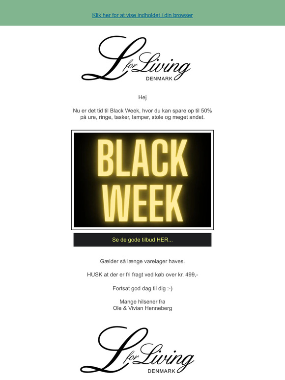 BLACK WEEK