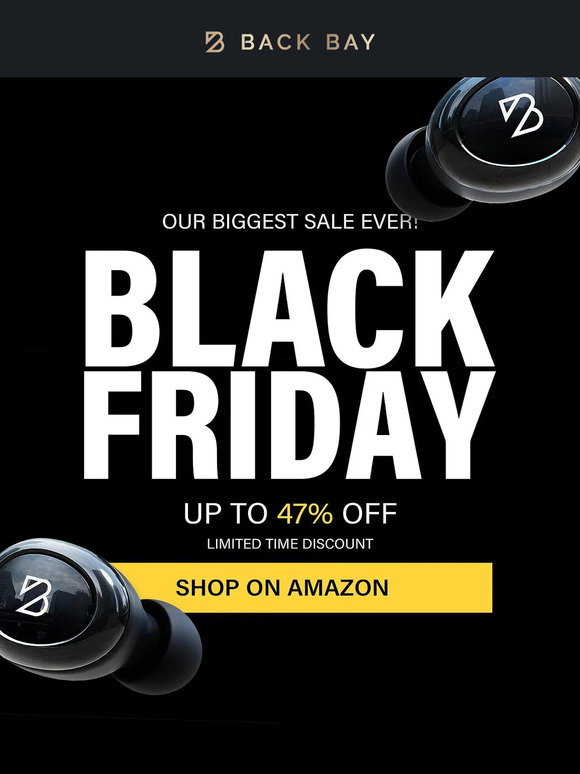Back Bay Brand: 🚨Huge Black Friday Deals Start Now🚨 | Milled