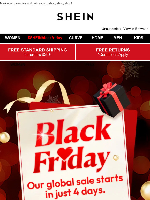 Black Friday | Our Epic Sale Is Just A Few Days Away 👏