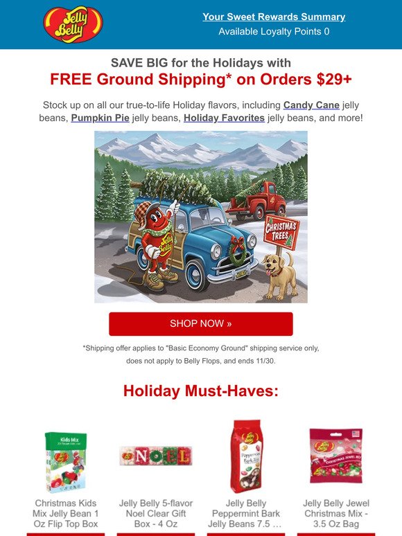 Prep for the Holidays with FREE Shipping on Orders $29+!