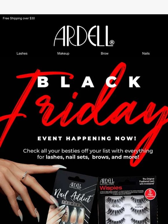 Black Friday EARLY is HERE! 40% off lashes, Shipping on US