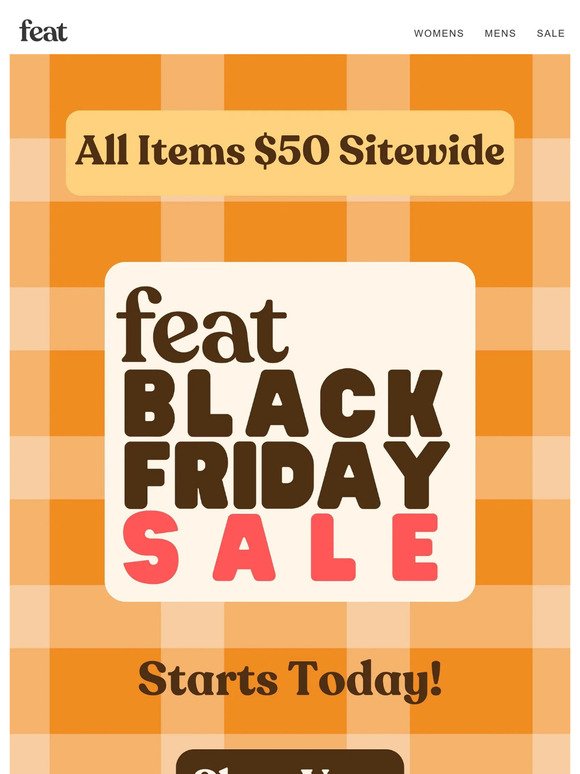 Black Friday Sale Starts Today!